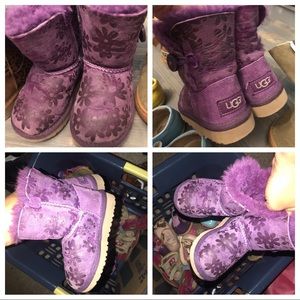 Ugg Bailey purple boots